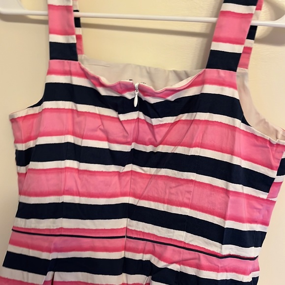 Talbots striped summer dress, size 8 - Picture 3 of 3